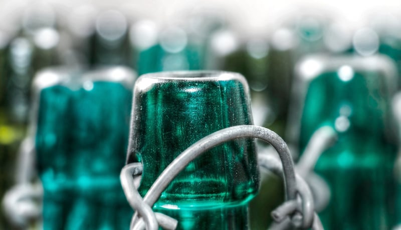 Glass Bottle Vases
